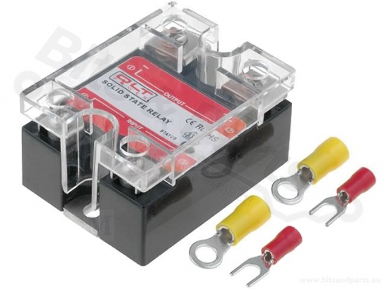 Relay - Solid state relay 3-32V / 10A / 44-440VAC - QLT POWER SSR-1048ZD3